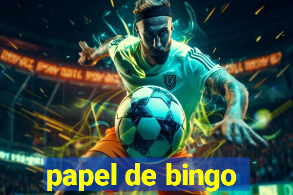 papel de bingo